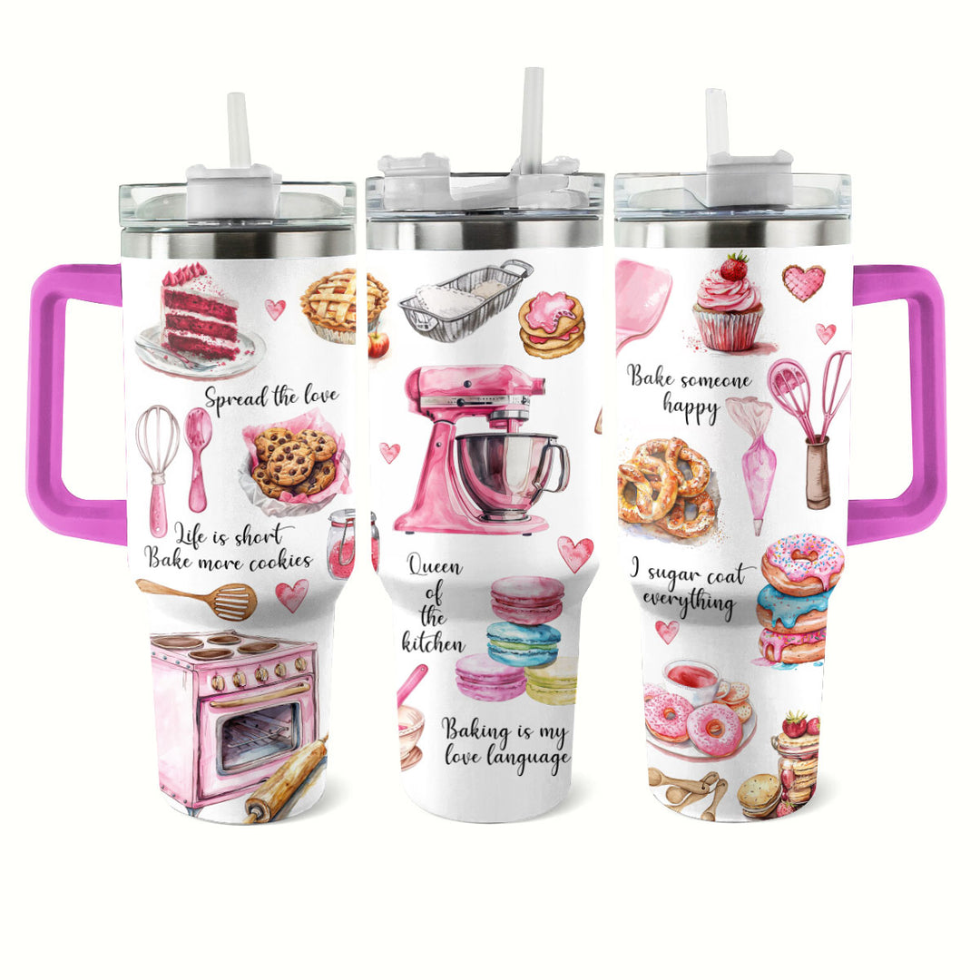 40 Oz Shineful Tumbler Sweet Baking