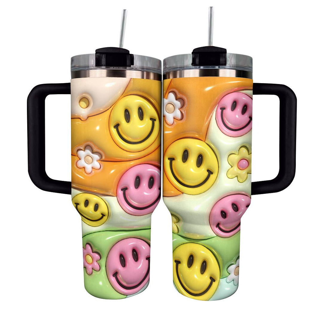 40 Oz Shineful Tumbler Smile Baby