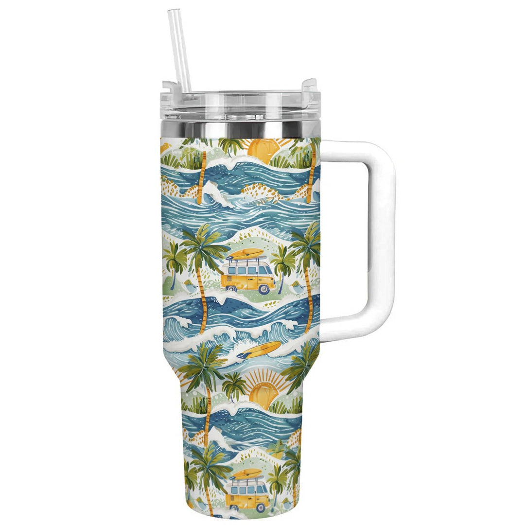 40 Oz Shineful Tumbler Surf & Sun Delight