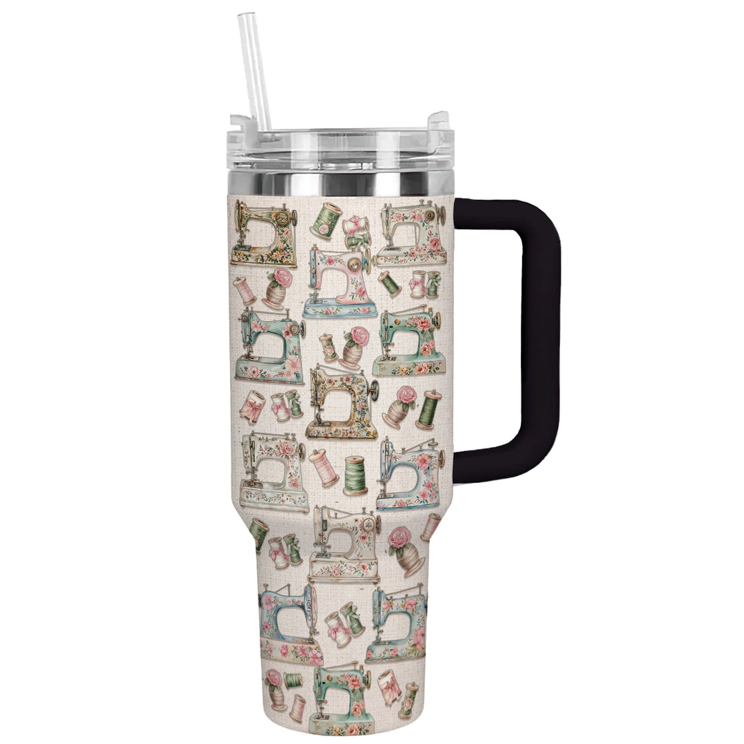 40 Oz Shineful Tumbler Vintage Stitch Tumbler
