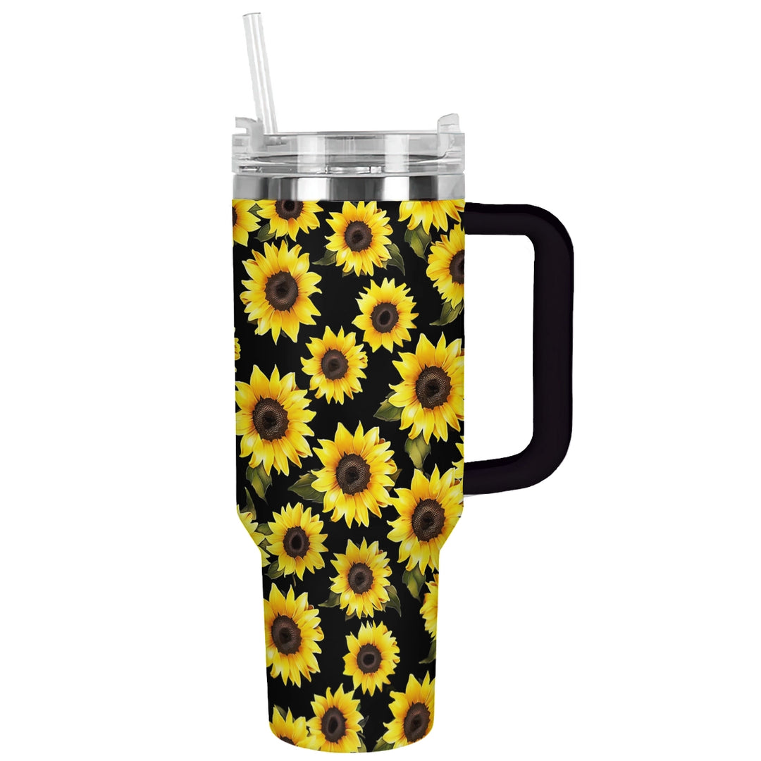 40 Oz Shineful Tumbler Sunflower Radiance Delight