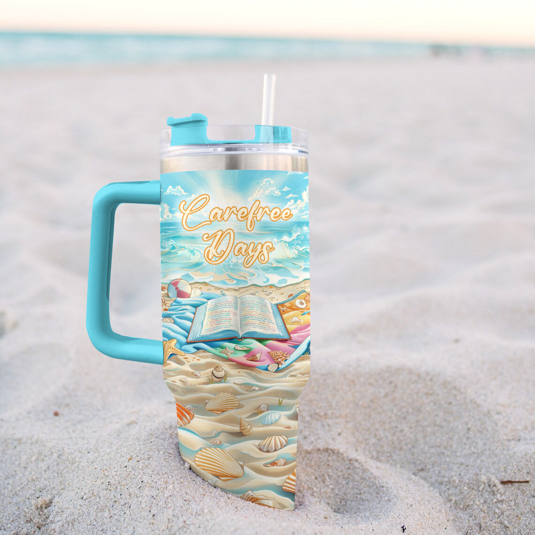 40 Oz Shineful Tumbler Sunny Chapters Carefree Day