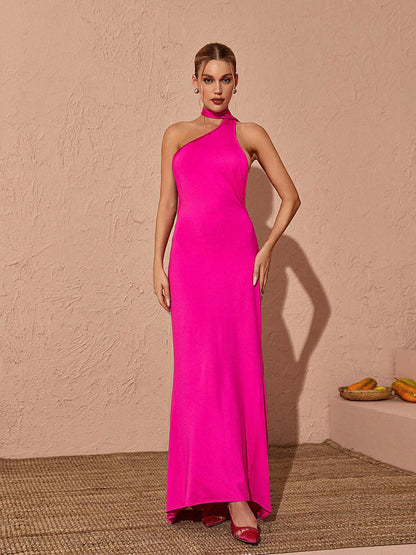 Toula Backless Maxi Dress