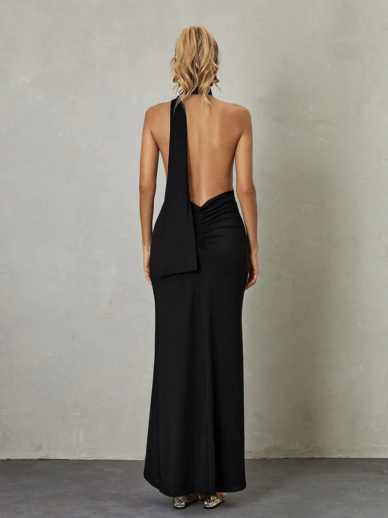 Toula Backless Maxi Dress