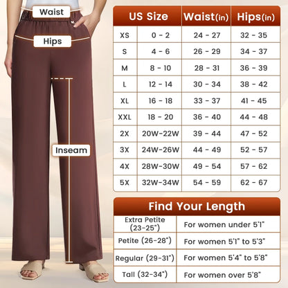 SwiftPura - High Rise Ultra Soft Pull-On Drape Pants