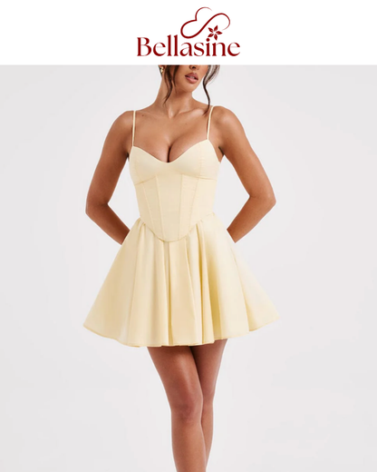 Analeigh - Sexy Body-con Corset Mini Women Dress