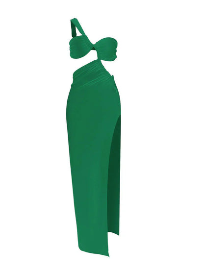 Berenice One Shoulder Cutout Maxi Dress