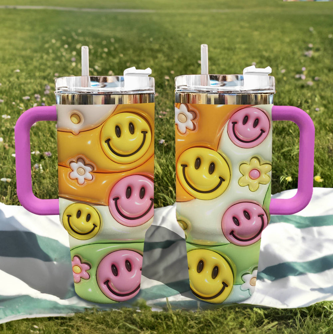 40 Oz Shineful Tumbler Smile Baby