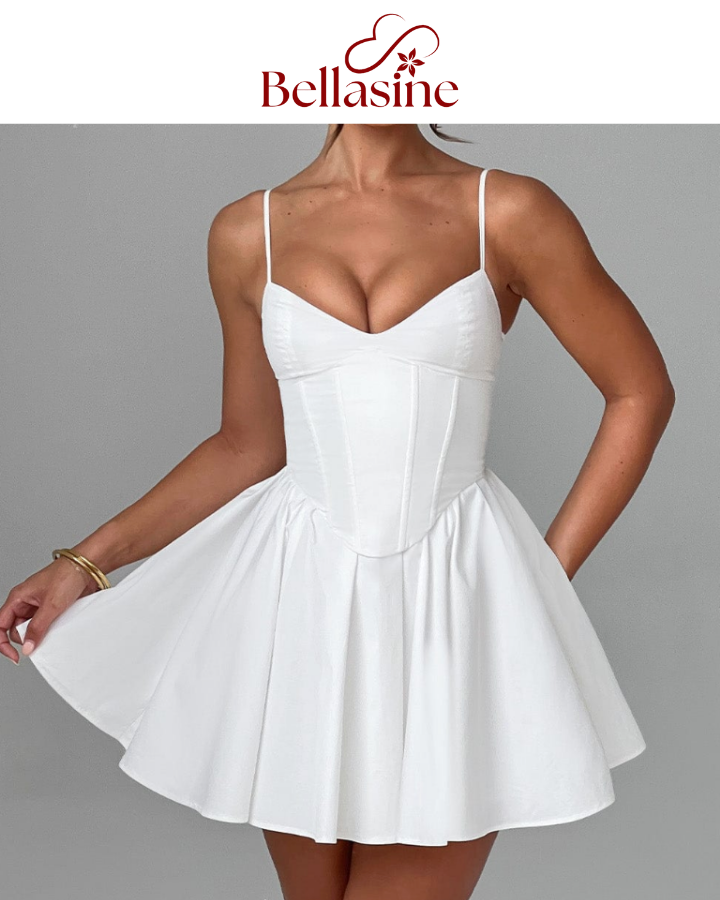 Analeigh - Sexy Body-con Corset Mini Women Dress