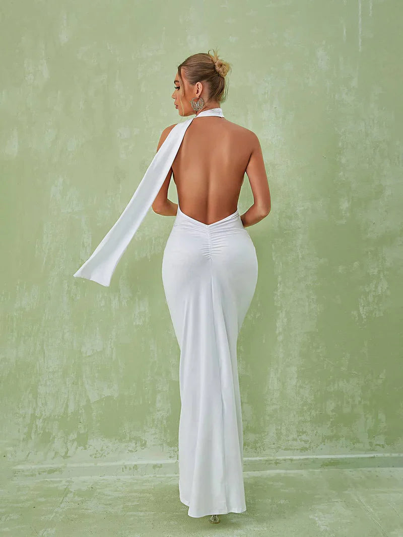 Toula Backless Maxi Dress