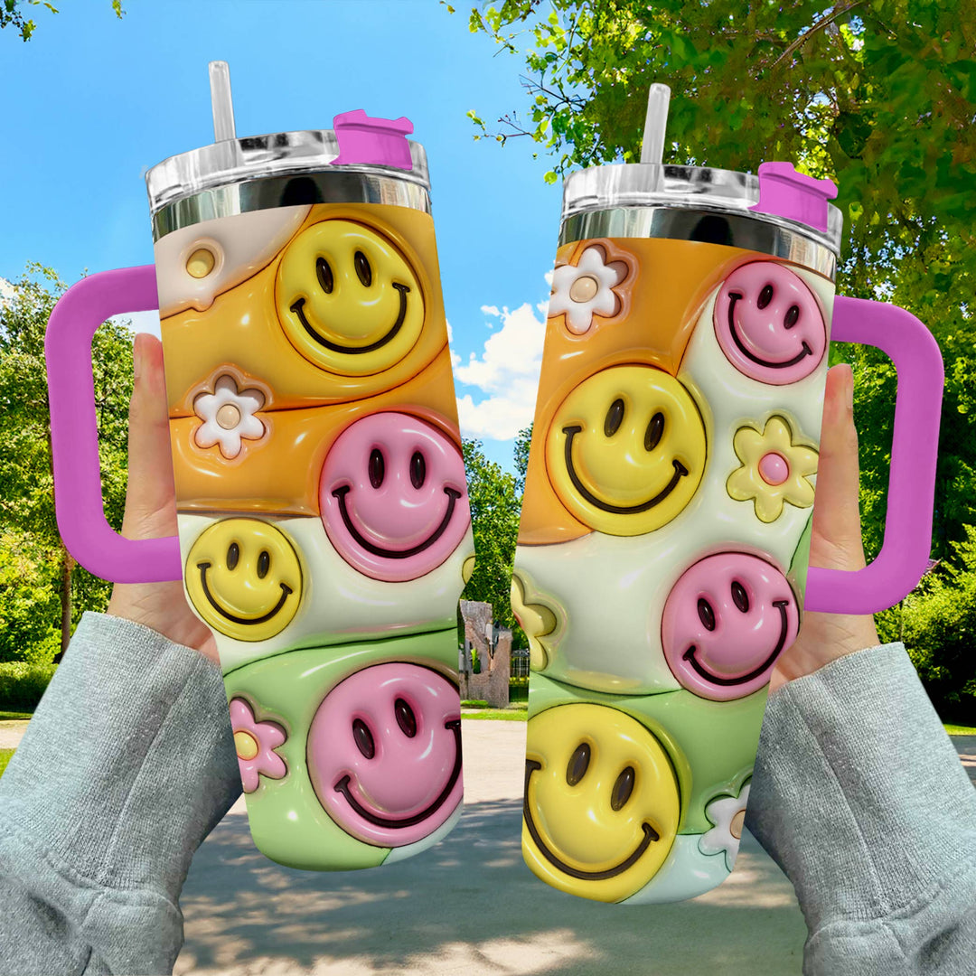 40 Oz Shineful Tumbler Smile Baby