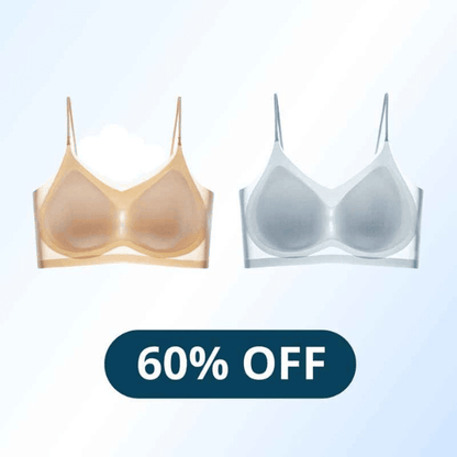 Last day 70% OFF - Summer Seamless Ultra-thin Plus Size Ice Silk Comfort Bra