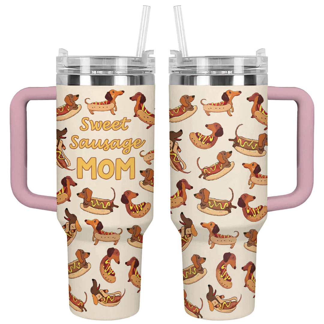 40 Oz Shineful Tumbler Sweet Dachshund New