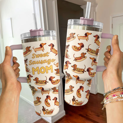 40 Oz Shineful Tumbler Sweet Dachshund New