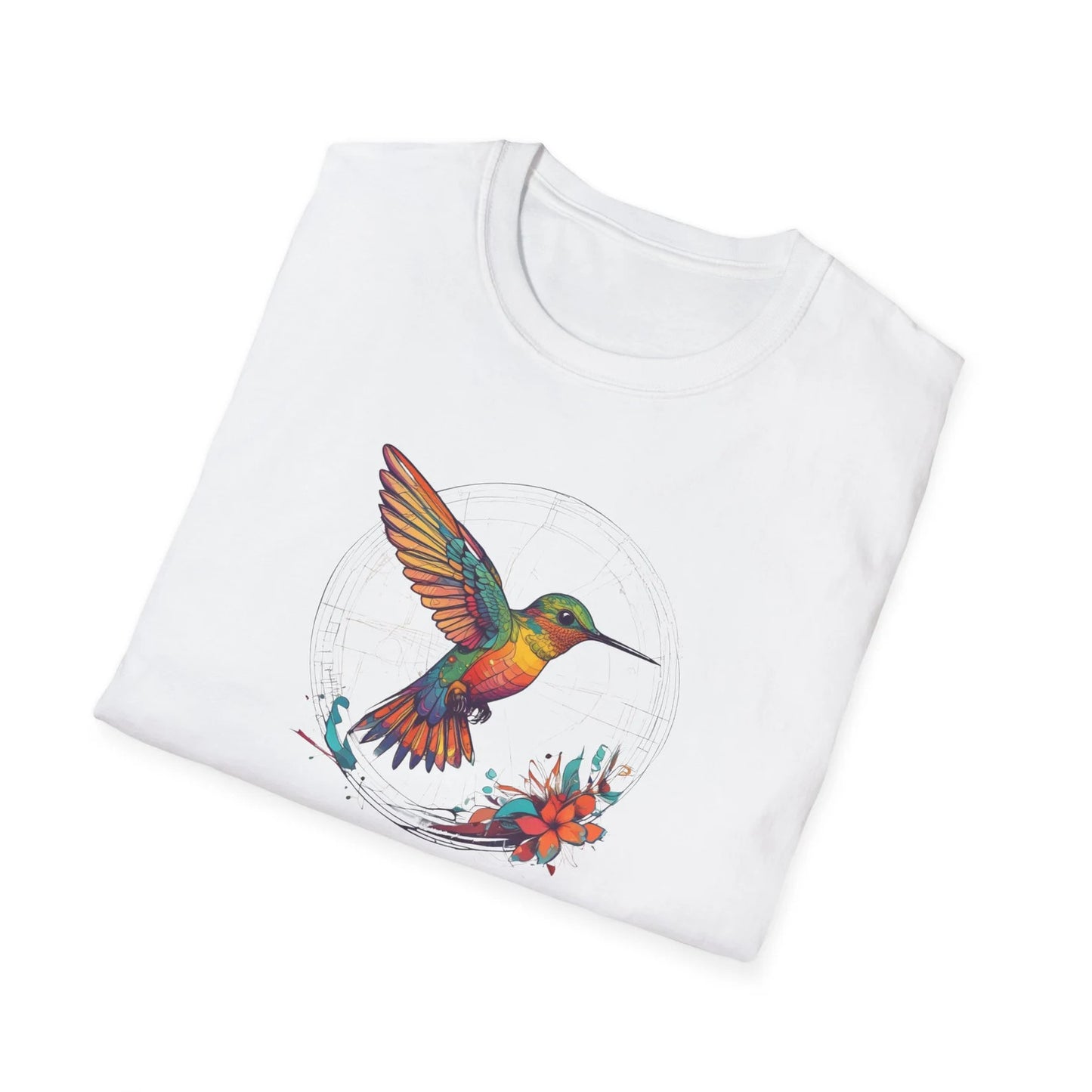 Hummingbird tshirt ; bird shirt