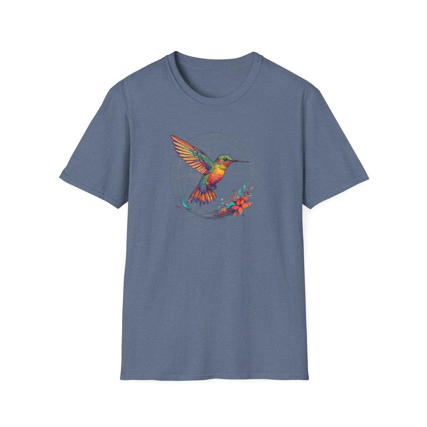 Hummingbird tshirt ; bird shirt