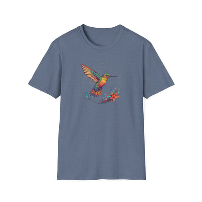 Hummingbird tshirt ; bird shirt