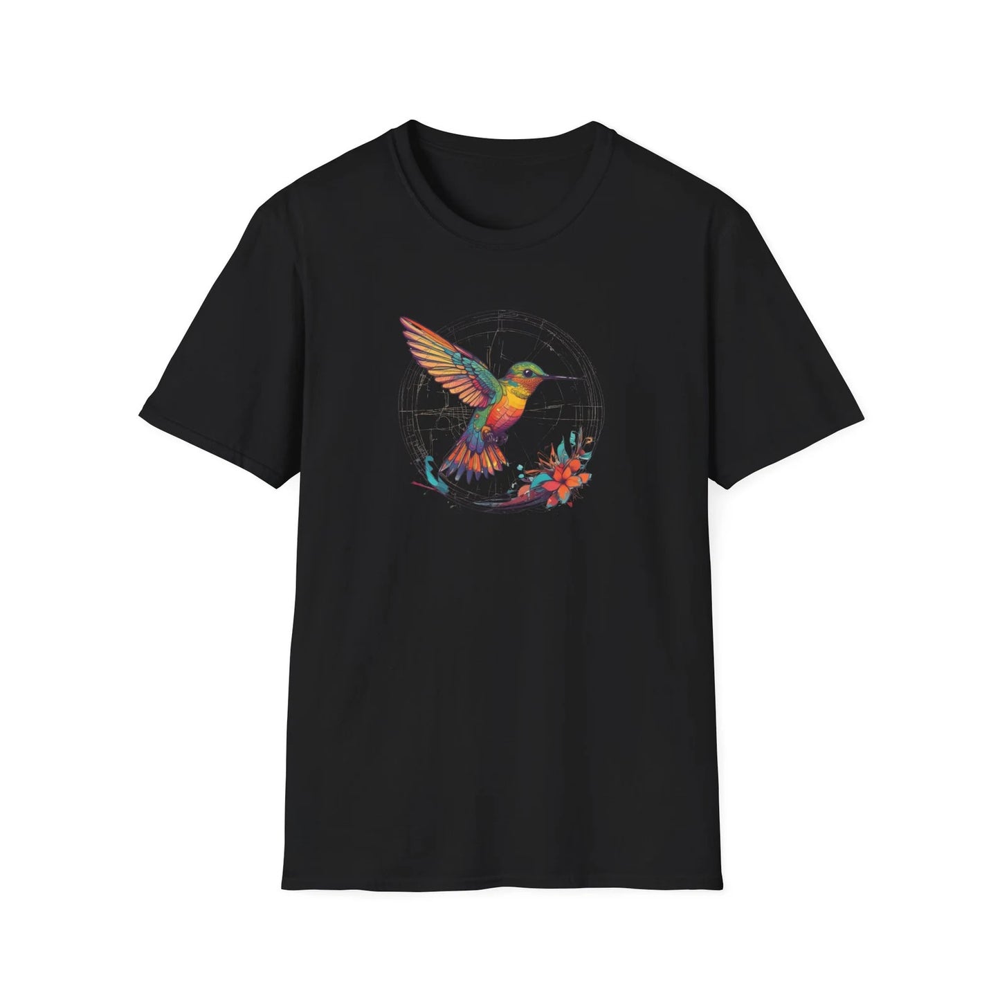 Hummingbird tshirt ; bird shirt