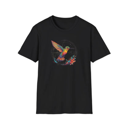 Hummingbird tshirt ; bird shirt
