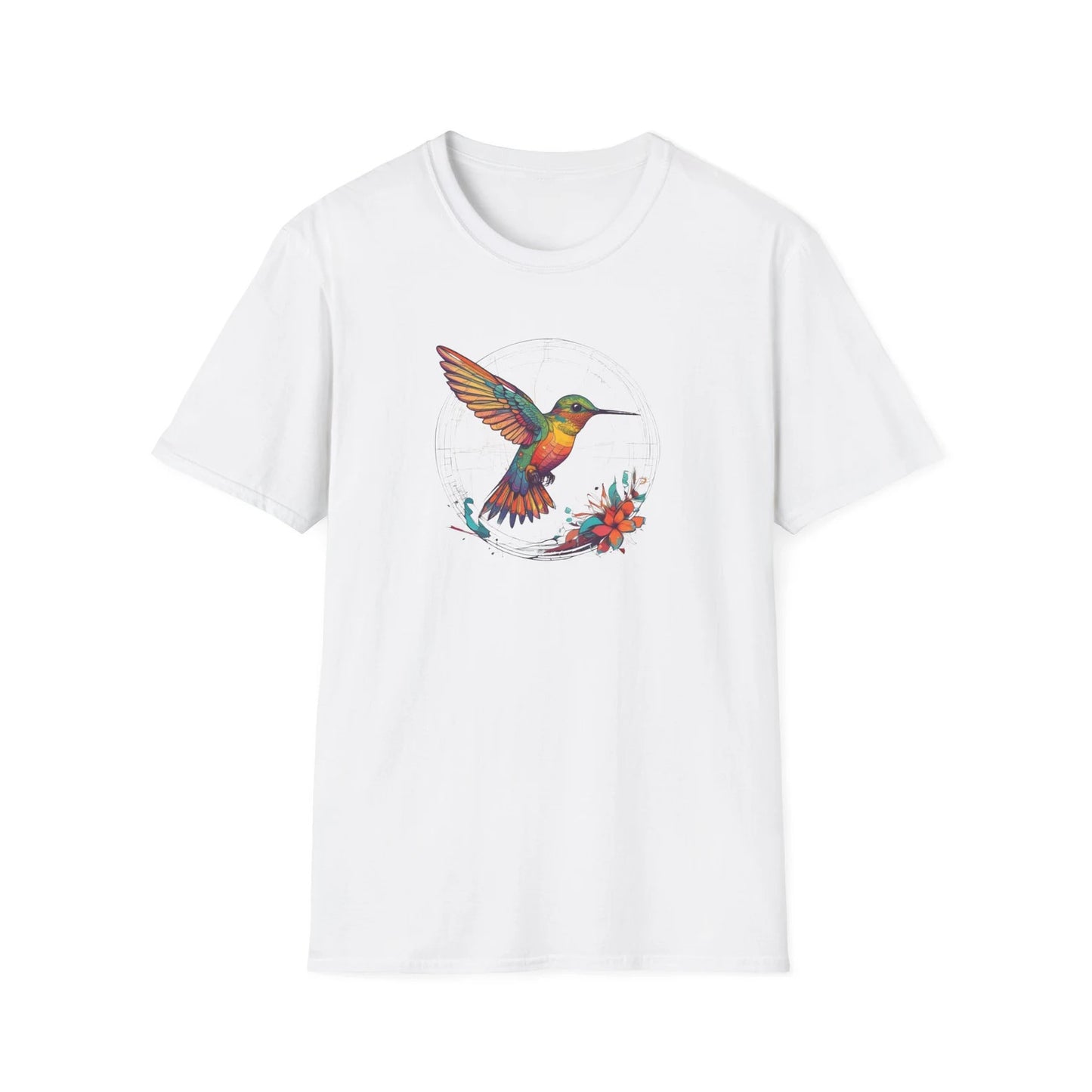 Hummingbird tshirt ; bird shirt