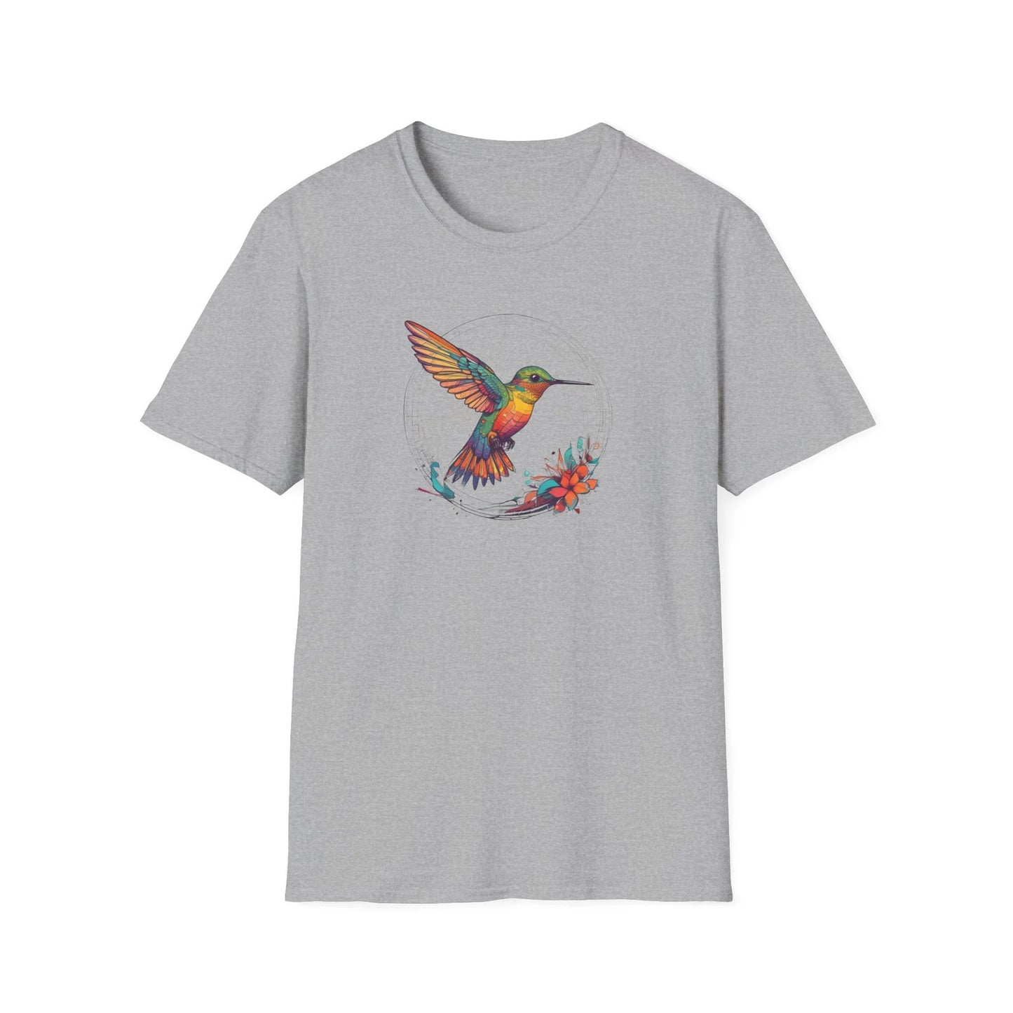 Hummingbird tshirt ; bird shirt