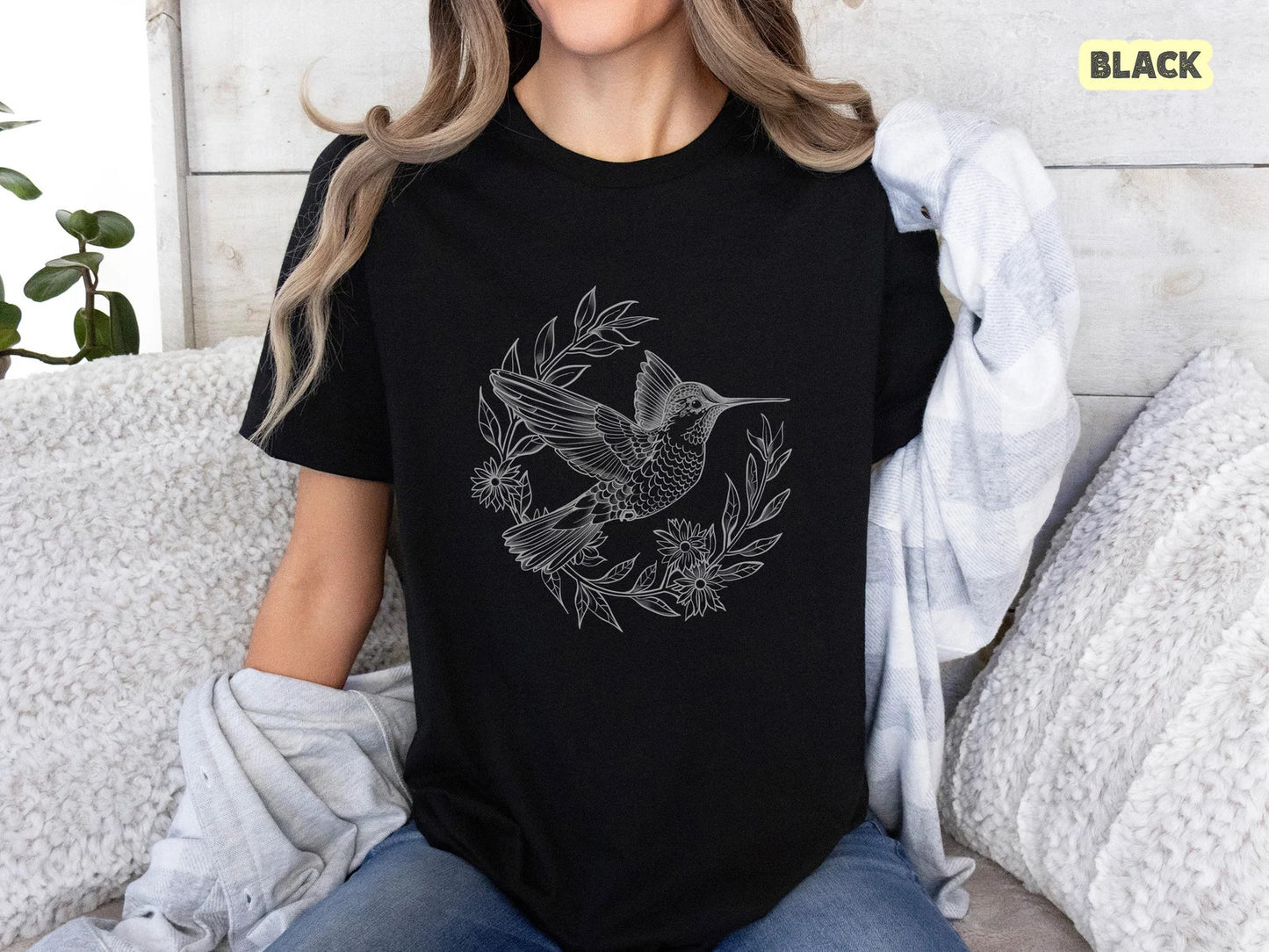 Hummingbird Shirt, Bird Shirt, Bird Nerd Shirt, Birdwatching TShirt, Nature Shirt, Nature Lover Gift, Gift For Her
