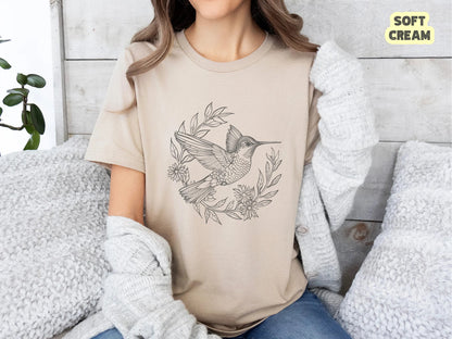 Hummingbird Shirt, Bird Shirt, Bird Nerd Shirt, Birdwatching TShirt, Nature Shirt, Nature Lover Gift, Gift For Her